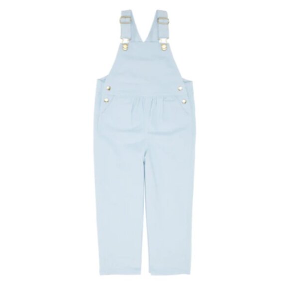 The Beaufort Bonnet Company Other - TBBC Channing Choo Choo Corduroy Longall Overalls in Buckhead Blue EUC 18-24M
